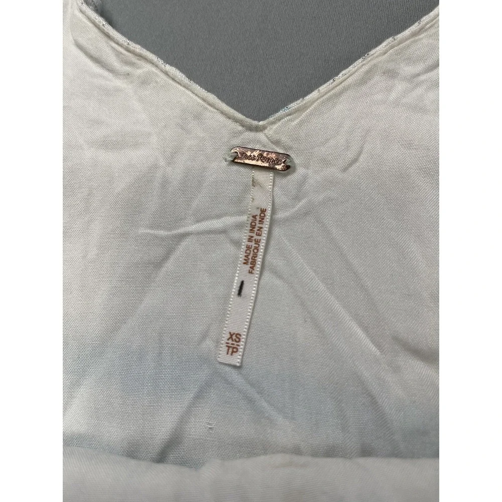 Free People Womens Shirt‎ XS Beachy Mermaid Coastal Fairy Boho Festival